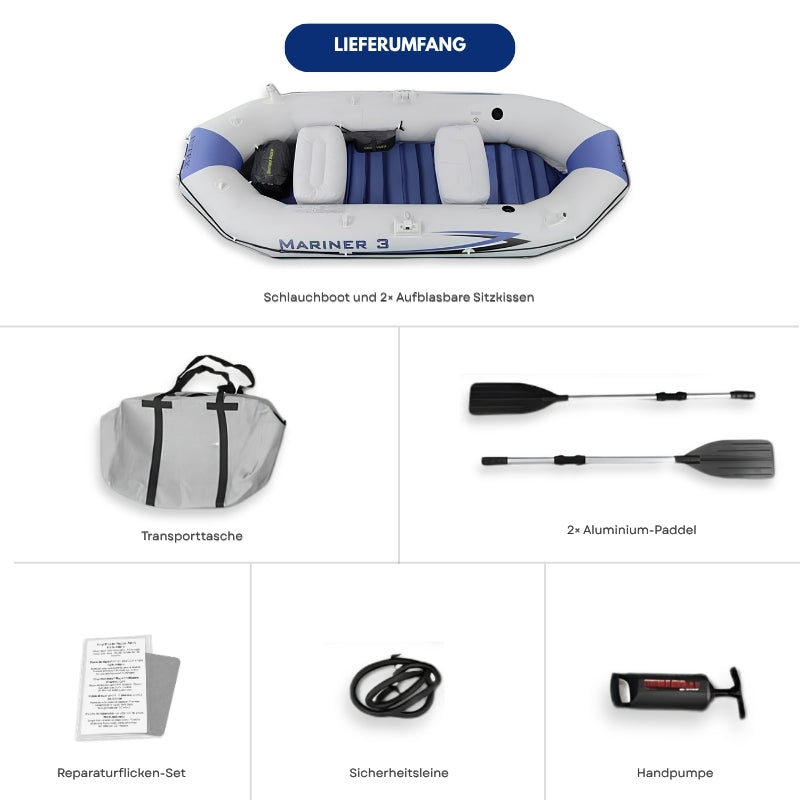 Mariner 3 Premium Schlauchboot Set