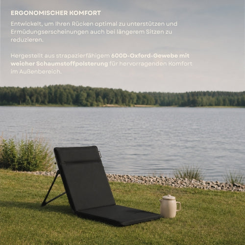 Tragbarer klappbarer Gartenstuhl für den Außenbereich