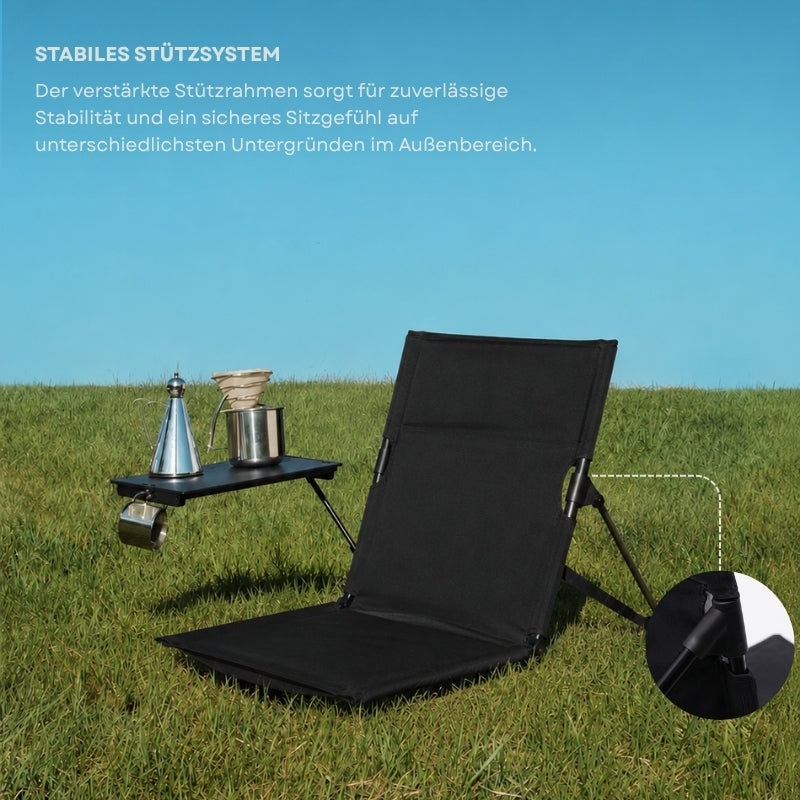 Tragbarer klappbarer Gartenstuhl für den Außenbereich