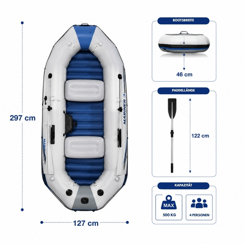 Mariner 3 Premium Schlauchboot Set